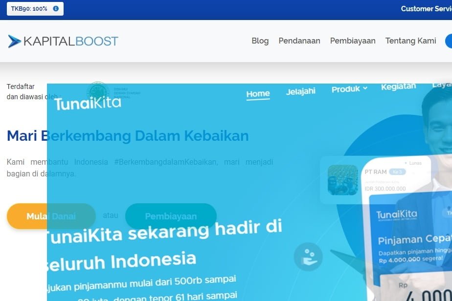 You are currently viewing OJK Batalkan Pinjol TunaiKita dan KapitalBoost